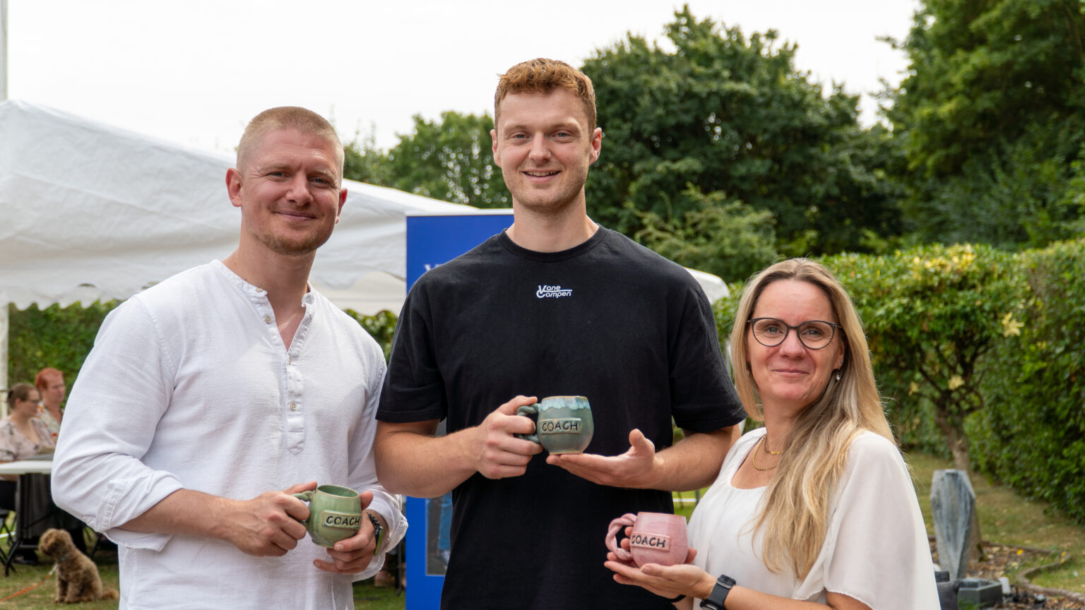 Tre coaches samlet ved VaneCampens event